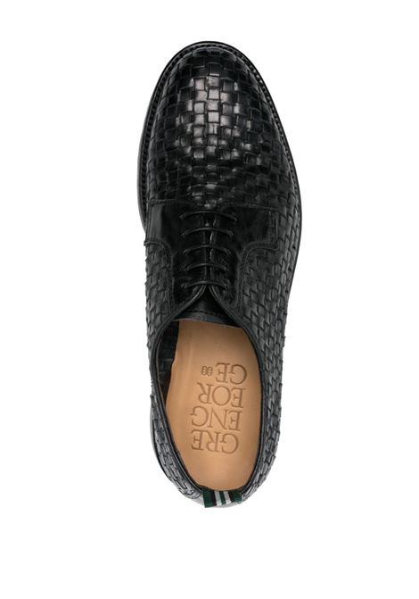 Derby con design intrecciato maremma in nero Green George - uomo GREEN GEORGE | 2097MANEC6013A